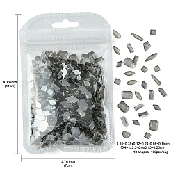 Transparente Strass-Cabochons aus Glas mit flacher Rückseite MRMJ-T063-369A