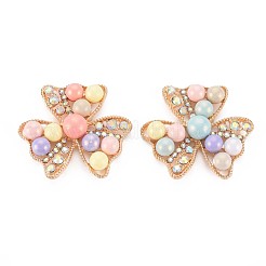 Cabochons aus Aluminium mit Zahnstangenbeschichtung PALLOY-S143-21B