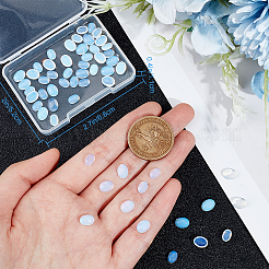 60 Stück Opalit-Cabochons in 2 Stilen G-BBC0001-38