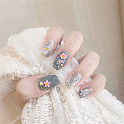 340 Stück 14 Stile Blumen- und Sakura-Harz-Cabochons FIND-FH0007-43