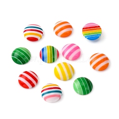 Gestreiften Harzcabochons CRES-R002-3