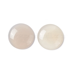 Natürlicher weißer Achat Cabochon G-C247-05B