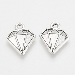Tibetischen Stil Legierung Anhänger Emaille Fassungen TIBE-N005-12AS-LF