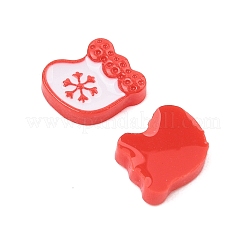 Leuchtende Harz-Cabochons mit Weihnachtsmotiv RESI-U003-02D