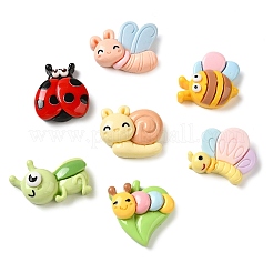 Undurchsichtige Decoden-Cabochons aus Harz RESI-M041-03