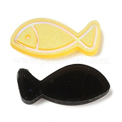 Durchscheinende Harz-Cabochons CRES-Z001-14