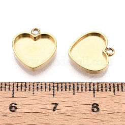 Cabochon-Fassungen für Verbindungsstücke aus Edelstahl 304 STAS-N115-39G