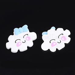 Handgemachter Ton-Cabochon CLAY-S091-10