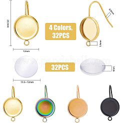 DIY Rohling-Set für baumelnde Ohrringe DIY-FH0005-06