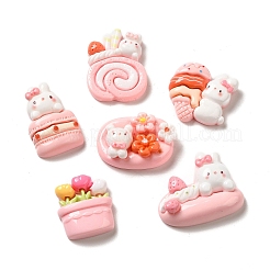Undurchsichtige Decoden-Cabochons aus Harz RESI-K037-02
