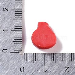 Undurchsichtige Harz-Cabochons mit Weihnachtsmotiv RESI-H162-06C