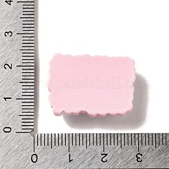 Schlafendes Motiv opake Decoden Cabochons aus Kunstharz CRES-L043-A06