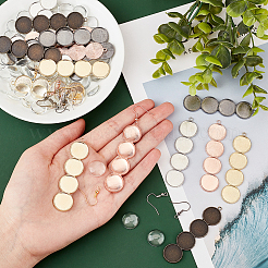 DIY Rohling-Set für Kuppelohrringe DIY-PH0017-28