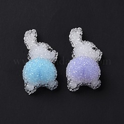 Undurchsichtigen Cabochons RESI-G062-02