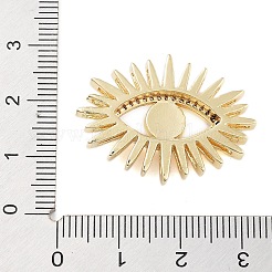 Gestellbeschichtung Messing Emaille Cabochons KK-B097-04G