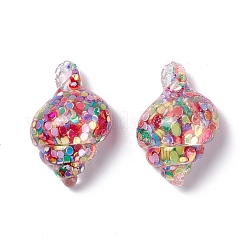 Transparente Harzcabochons RESI-I039-08