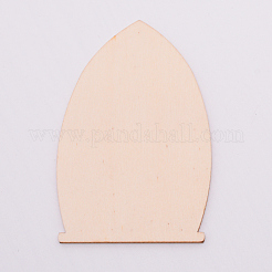 Cabochons aus Naturholz WOOD-WH0104-31