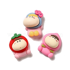 Undurchsichtige Decoden-Cabochons aus Harz RESI-K037-03