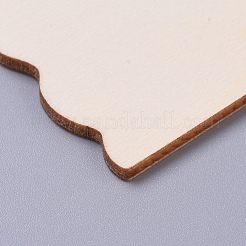 Holz Cabochons WOOD-WH0098-59