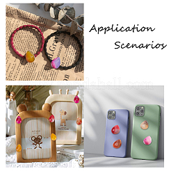 Natürlicher gebänderter Achat / gestreifte Achat-Cabochons G-FH0001-06
