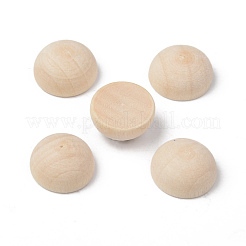 Unfertige Cabochons aus Naturholz X-WOOD-R269-H