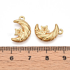 304 Edelstahl Anhänger Strass Fassung STAS-N109-74G