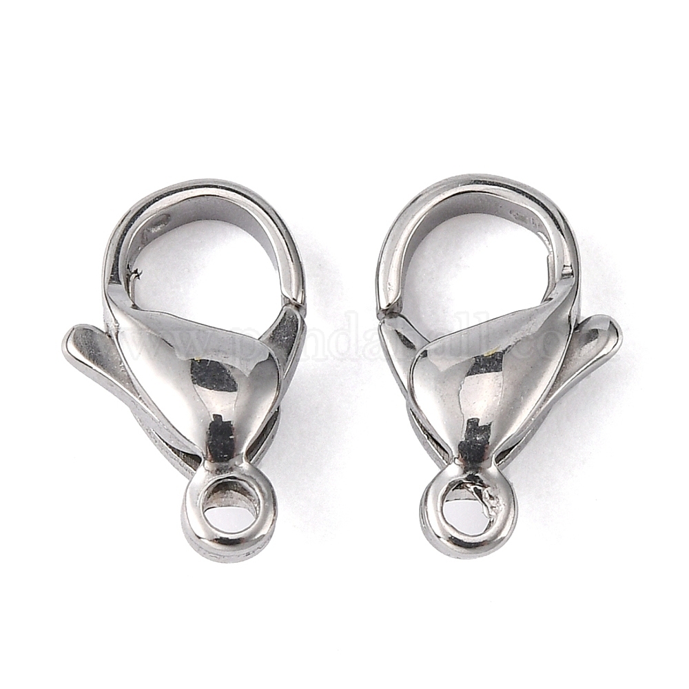 Wholesale Tarnish Resistant Stainless Steel Lobster Claw Clasps