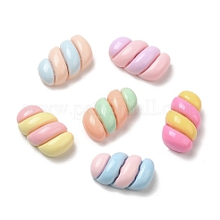 Undurchsichtige Decoden-Cabochons aus Kunstharzimitat für Lebensmittel RESI-K027-17
