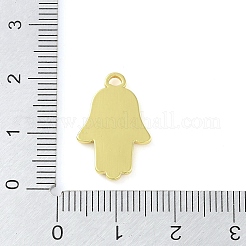 Cabochon-Fassungen für Anhänger aus Edelstahl 304 STAS-P366-51G