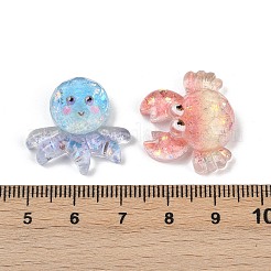 Transparente Harz-Cabochons der Ozeanserie RESI-R465-06