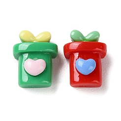 Undurchsichtige Decoden-Cabochons aus Harz CRES-F030-01H