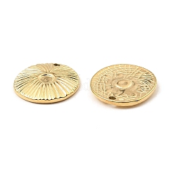 Cabochon-Fassungen für Anhänger aus Edelstahl 304 STAS-A089-10G