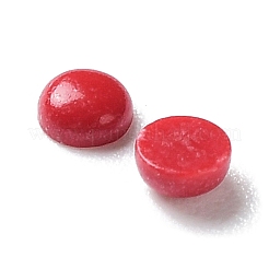 Synthetische Korallen Cabochon G-F501-03-2mm