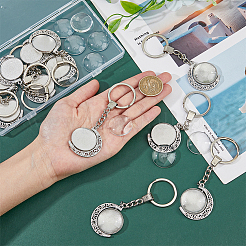 DIY Blanko-Kuppel-Keychian-Herstellungsset KEYC-AB00064
