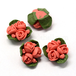 Handgemachte Porzellan Cabochons PORC-S1003-22H