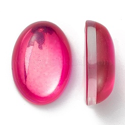 Glas cabochons GGLA-K004-18x25mm