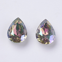 Nachahmung österreichischen Kristallglas Strass RGLA-K011-18x25-001GL