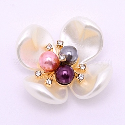 Abs Nachahmung Perle Cabochons Zubehör FIND-TAC0001-16