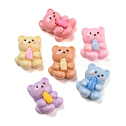 Undurchsichtige Decoden-Cabochons aus Harz RESI-C046-11