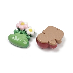 Undurchsichtigen Cabochons RESI-K043-21