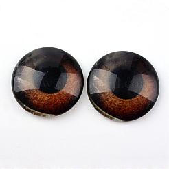 Glas BlumeCabochons für DIY-Projekte GGLA-L025-10mm-14