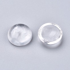 Natürlichen Quarzkristall cabochons X-G-P393-R50-12MM-A