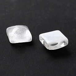 Galvanisische Glas Cabochons EGLA-D007-02F