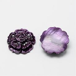 Süßwasser Shell Cabochons SHEL-Q007-02A