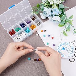 DIY-Kits zur Herstellung von Yoga-Chakra-Armbändern DIY-SC0012-64