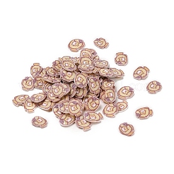 Handgemachter Ton-Cabochon CLAY-B005-11A