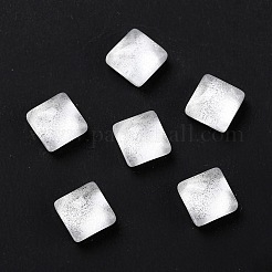Galvanisische Glas Cabochons EGLA-D007-02F
