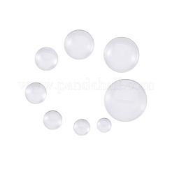 Transparente Glas Cabochons GGLA-CJ0001-01