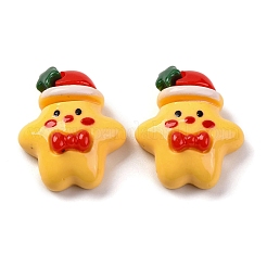Weihnachtsthema Harzcabochons RESI-R451-01A