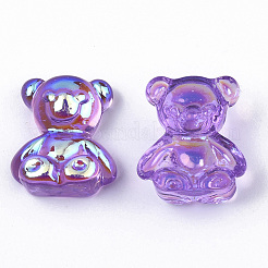 Galvanische transparente Harz-Cabochons RESI-N022-101